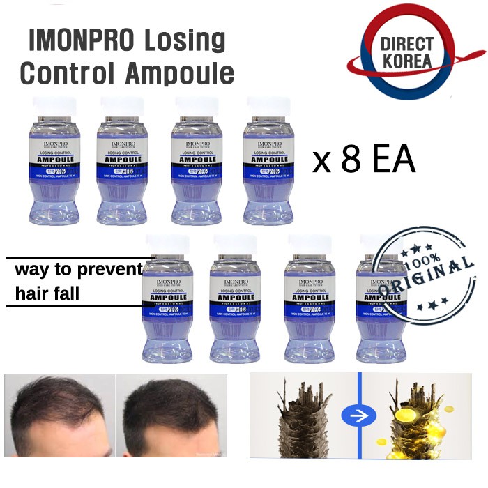 IMONPRO Losing Control Ampoule Anti Hair Loss 15ml 8 Bottles MI Korea ...