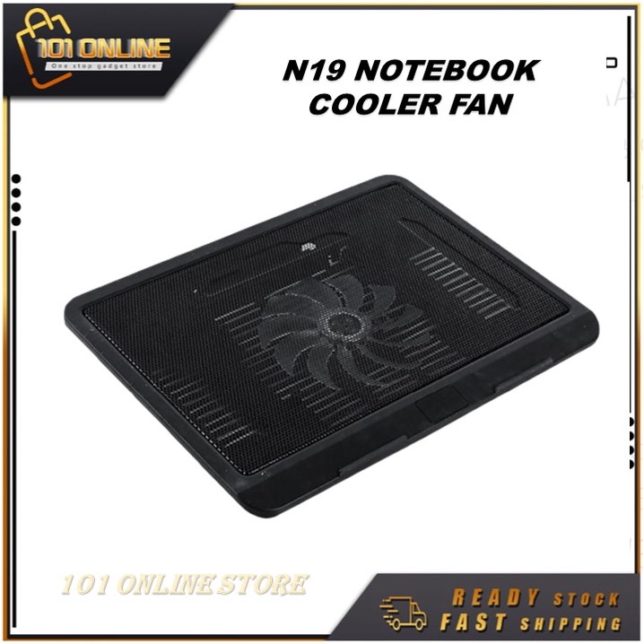 N19 Laptop Cooling Stand Useful Silent Gaming Notebook Cooler Ultra