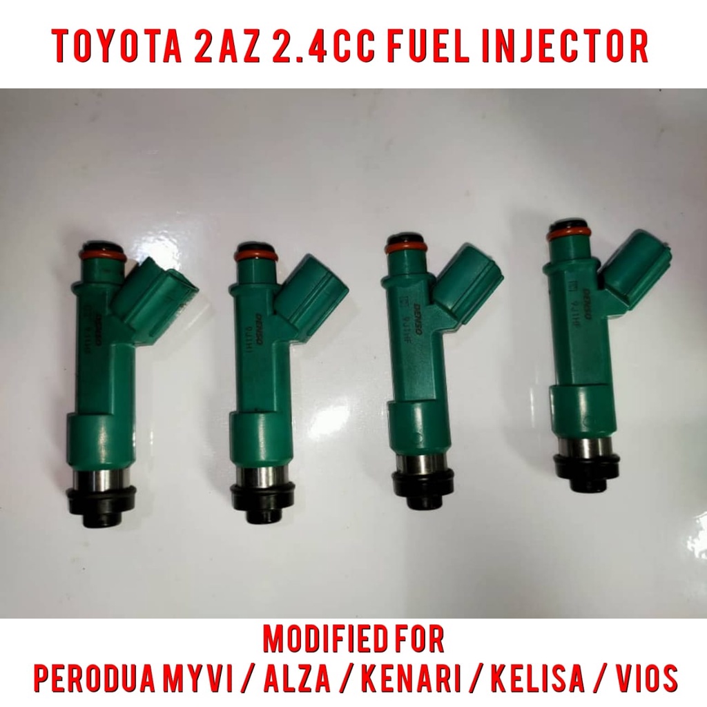 Toyota 2AZ Fuel Injector 330CC For Myvi Alza Kenari Kelisa Vios / Fuel