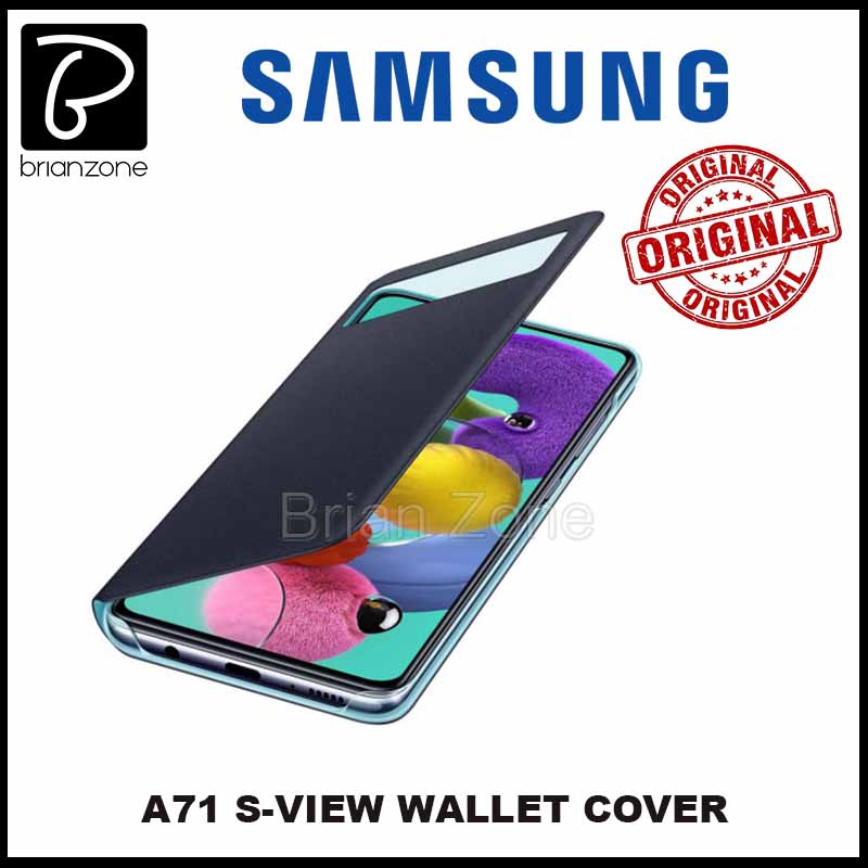 [SME Warranty Product] Samsung Galaxy A71 SView Flip Cover Case Shopee Malaysia