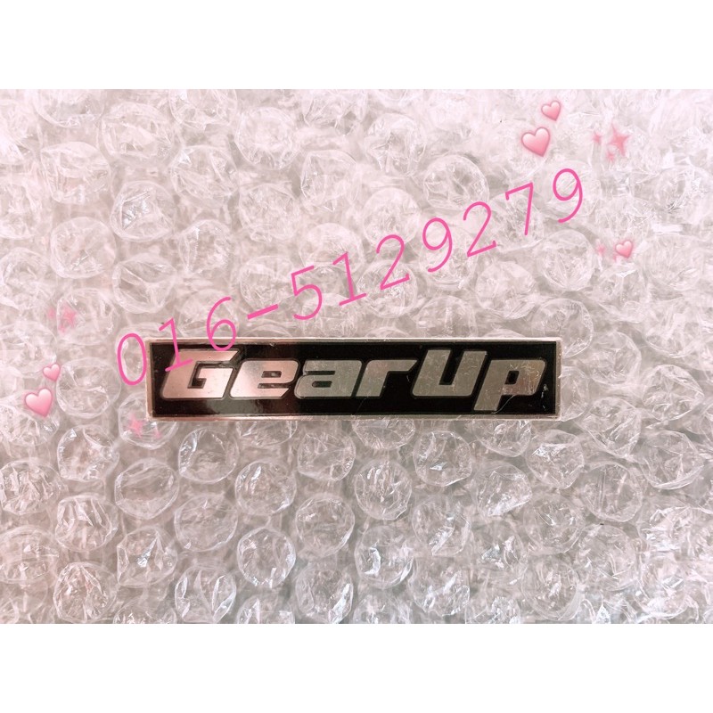 Gear Up Logo （7cm x 1.5cm） | Shopee Malaysia