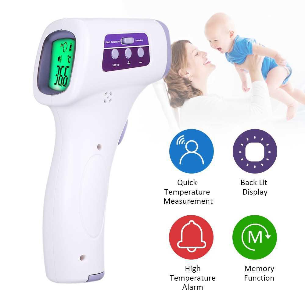 Non-Contact Thermometer Portable Infrared Thermoscope Accurate ...