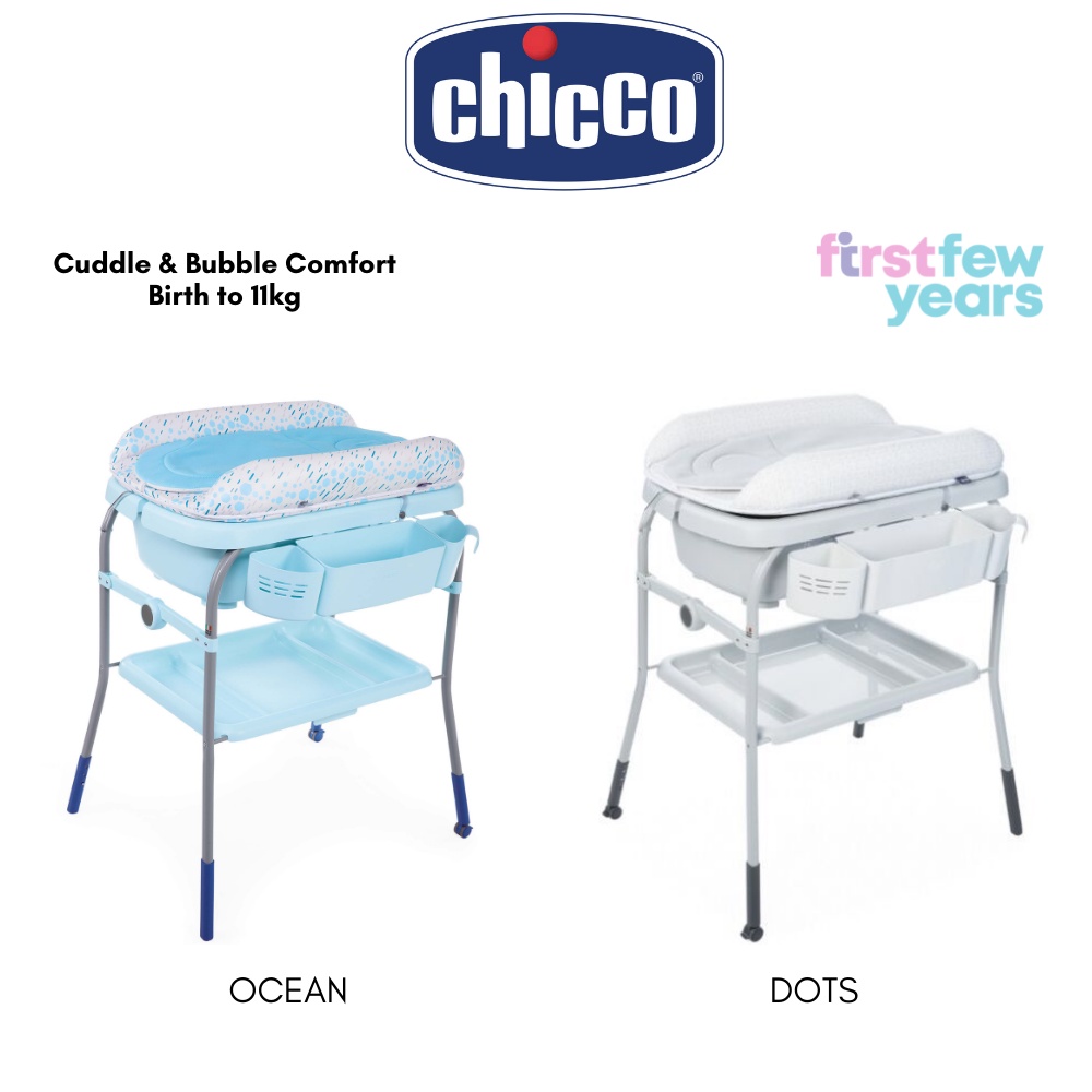 Chicco changing cheap table and bath