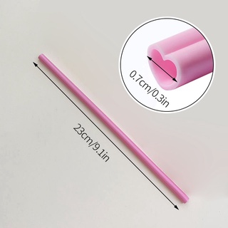 1pc Stainless Steel Straw, Creative Romantic Pink Heart Shaped Reusable  Straw For Drink, Long Length, Portable