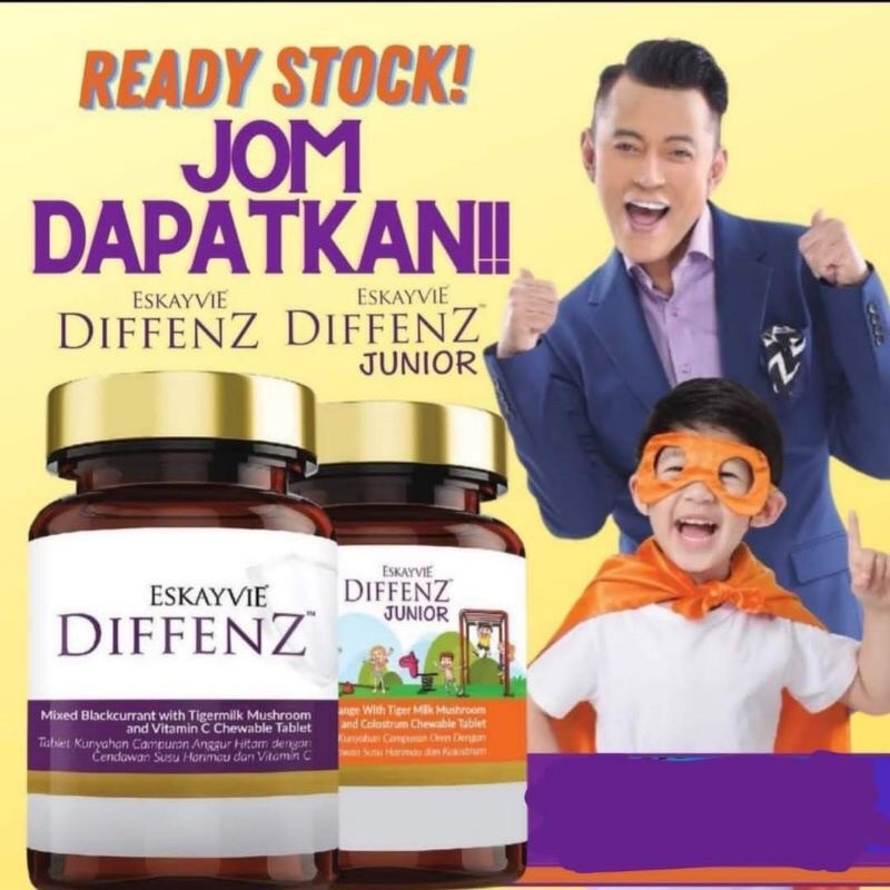 🔥[READY STOK]~ ESKAYVIE DIFFENZ | DIFFENZ junior by ESKAYVIE DIFFENZ ...