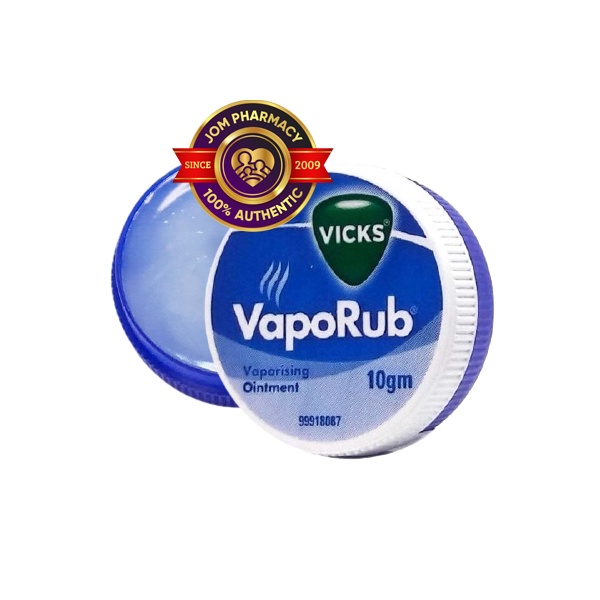 VICKS Vaporub Nose Block Relief Vaporising Ointment (10g) Shopee Malaysia