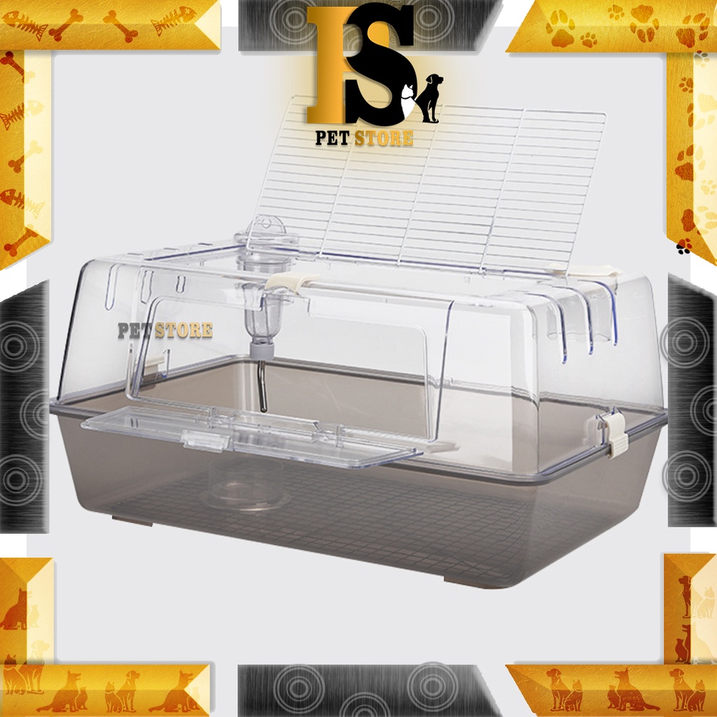 View of Crystal Hamster Cage- Send out Randomly | Shopee Malaysia