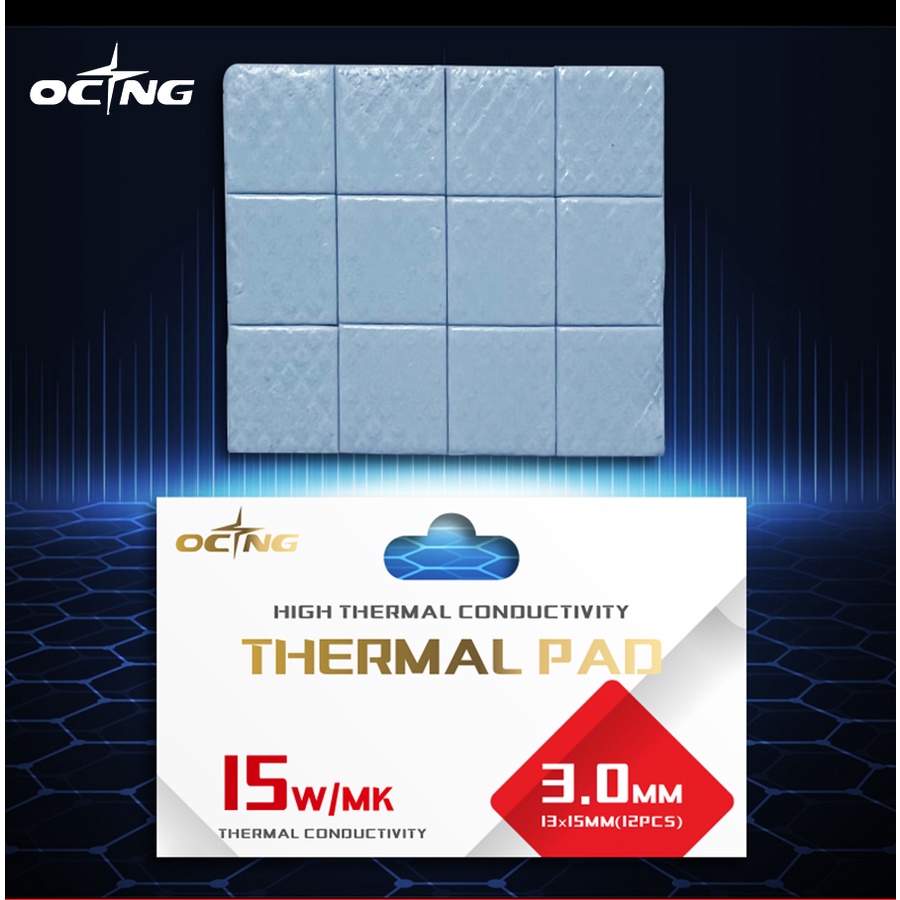 OCNG VRAM Thermal Pad 15W/MK High performance For 3090/3080 Memory