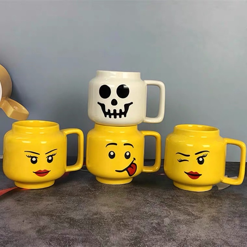 CERAMIC MUG LEGO Skeleton MINIFIGURE MUG HLX701 702 703 803 Shopee Malaysia