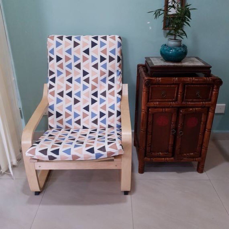 Ikea Poang chair cover New collection Pello chair cover Cushion