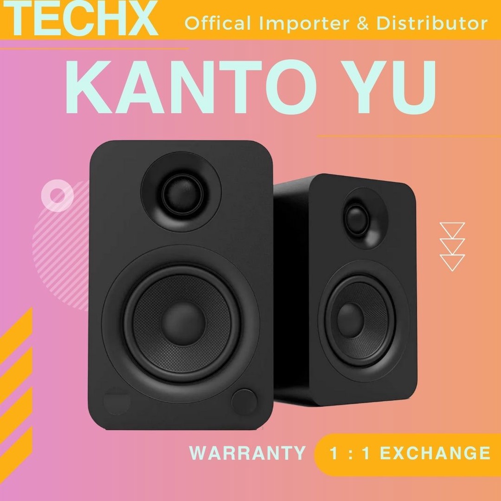 Kanto YU Powered Bookshelf Speakers Shopee Malaysia