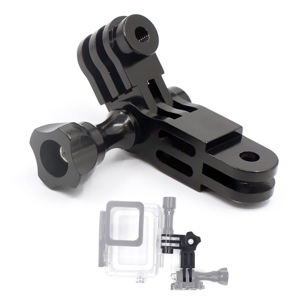 XT-XINTE Helmet Mount Tripod Adapter Three-Way Adjustable Pivot Arm ...