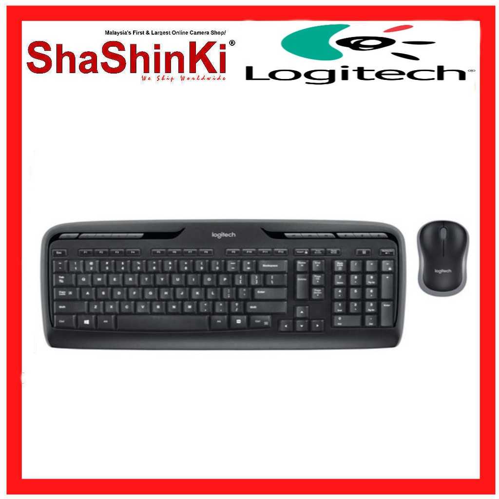 Logitech Mk320 Wireless Desktop 