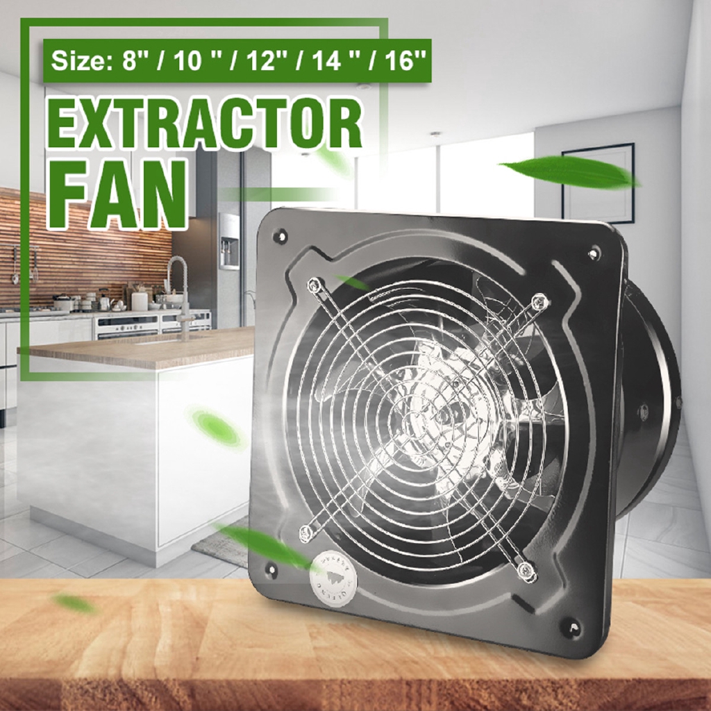 4/6/7/8/10/12/14 / 16inch Metal booster fan Exhaust fan Exhaust fan ...