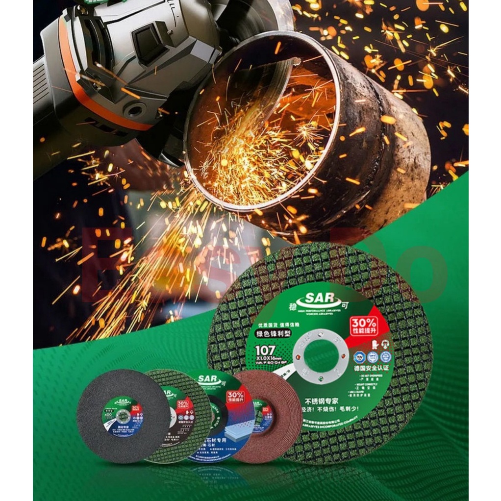 4 inch X 1.2mm x 16mm Cutting Disc Metal (Red ) | Shopee Malaysia