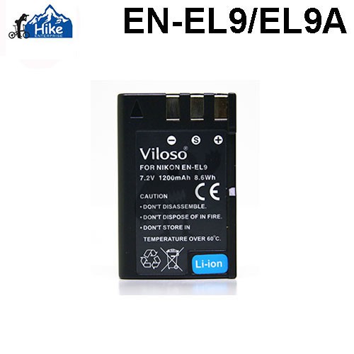 Viloso ENEL9/EL9A Liion Battery (For Nikon) Shopee Malaysia