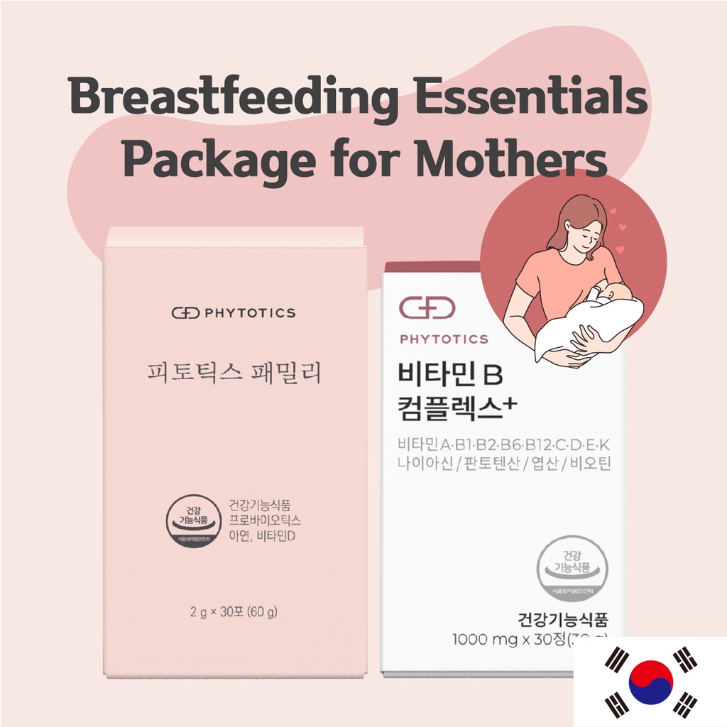 PHYTOTICS breastfeeding mom's probiotics vitamin B complex, Zinc