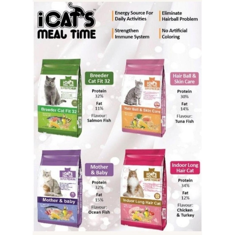 iCat's Super Premium Cat Food 7KG Shopee Malaysia