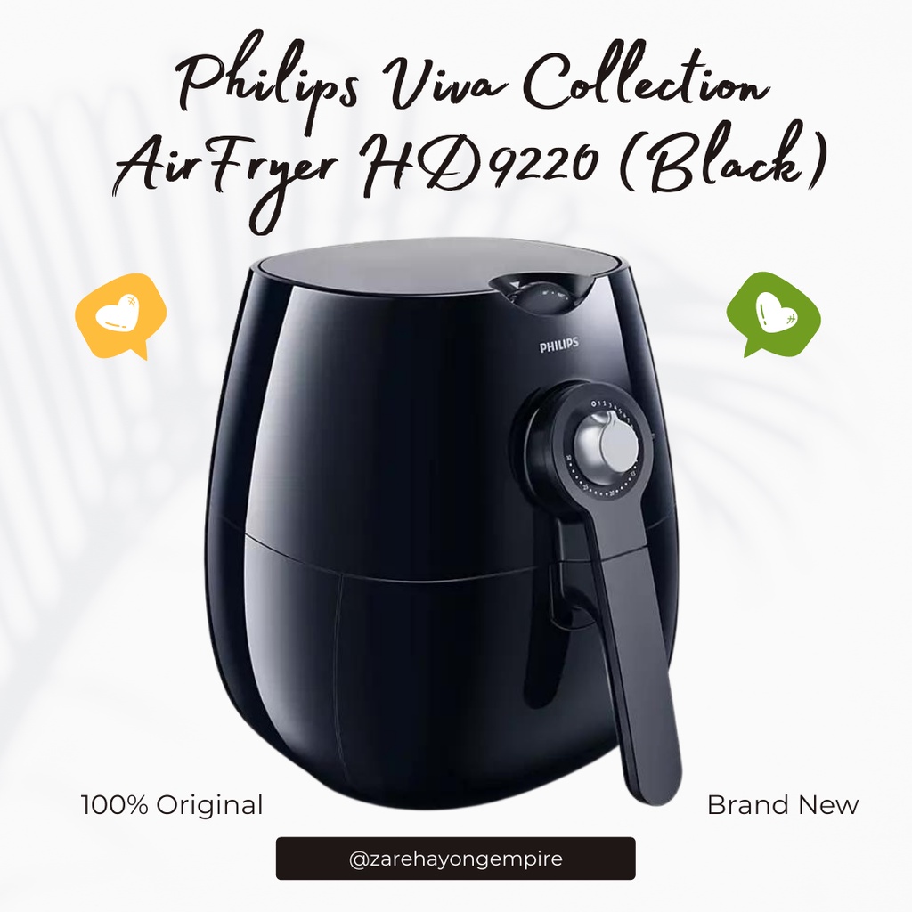 Philips Viva Collection Airfryer HD9220 20 READY STOCK Shopee Malaysia