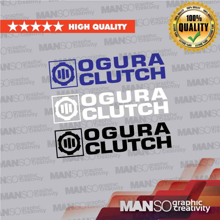 OGURA CLUTCH Sticker Decal Shopee Malaysia