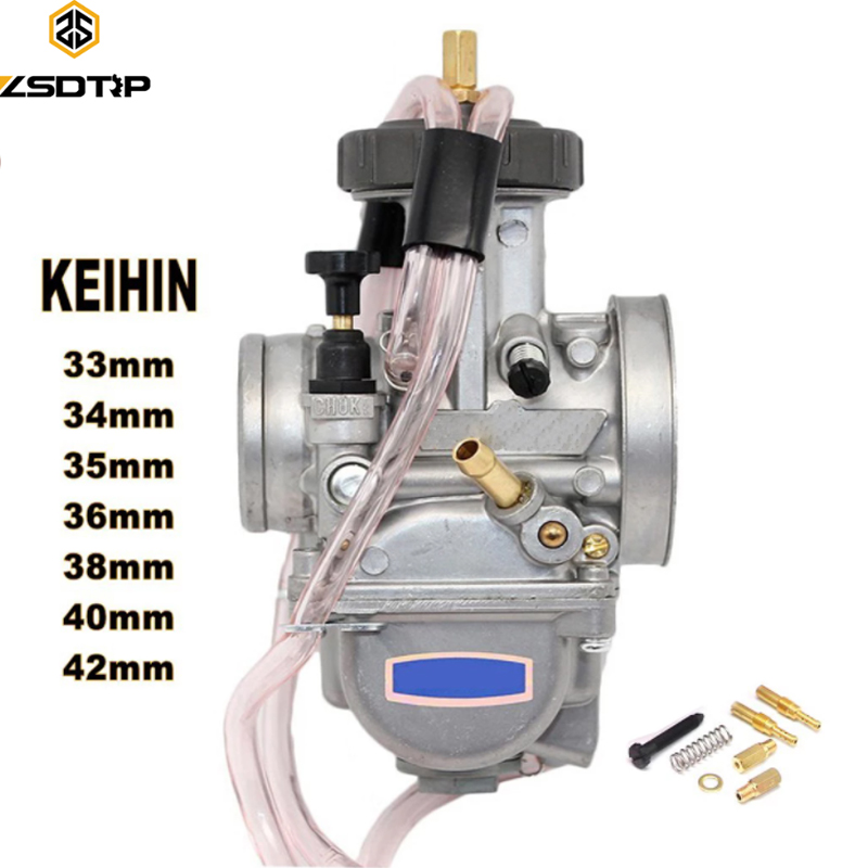 ZSDTRP Motorcycle KEIHIN PWK Carburetor 33 34 35 36 38 40 42mm Racing ...