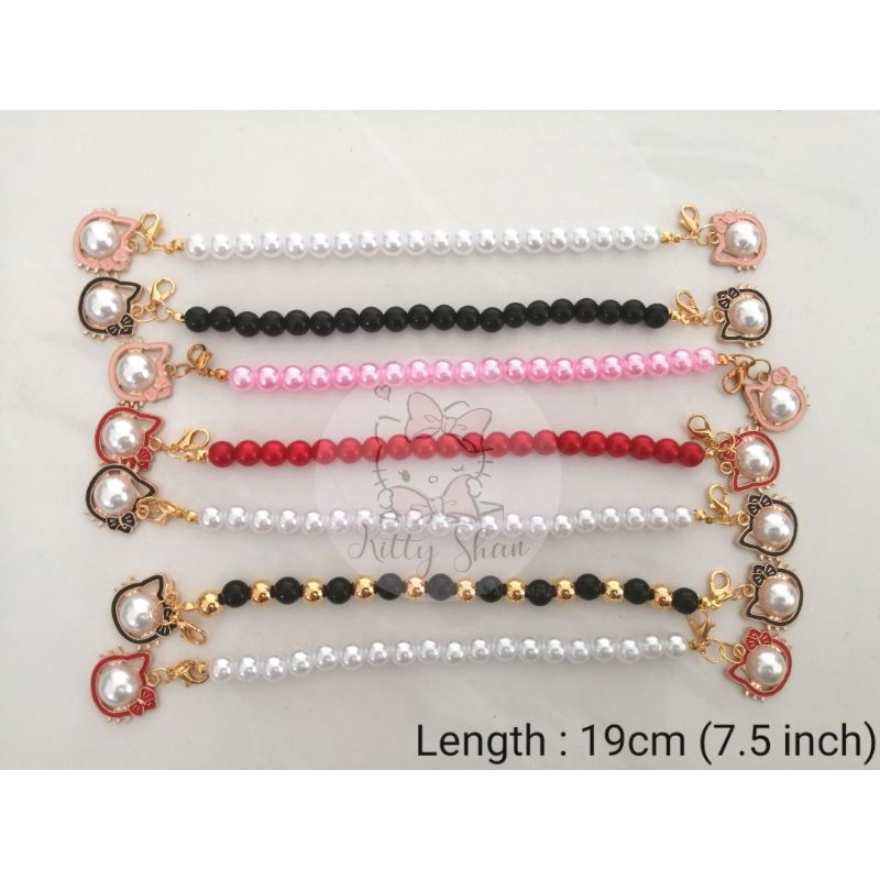 Hello Kitty Pearl Mask Extension (19cm) Extender Hijab Connector HK KT ...