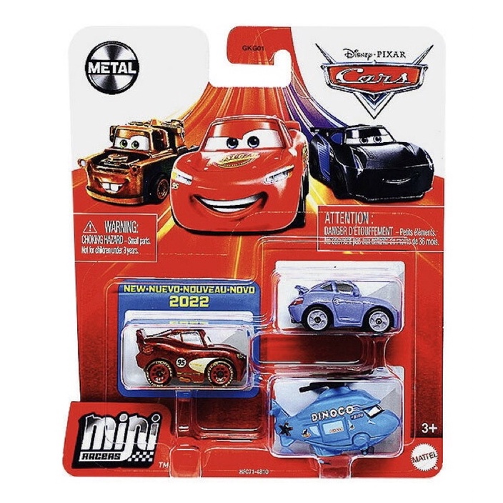 [Ready Stock] Disney Pixar Cars Mattel Mini Racers 3 Pack 2022 Radiator ...