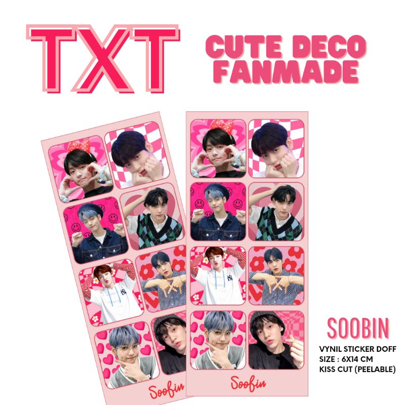 Sticker CUTE DECO FANMADE TXT | Shopee Malaysia
