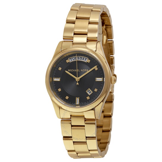 Michael kors colette deals gold tone watch