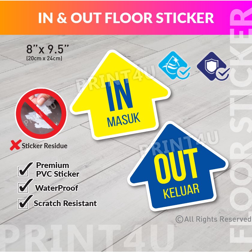 PRINT4U Arrow Shape 8