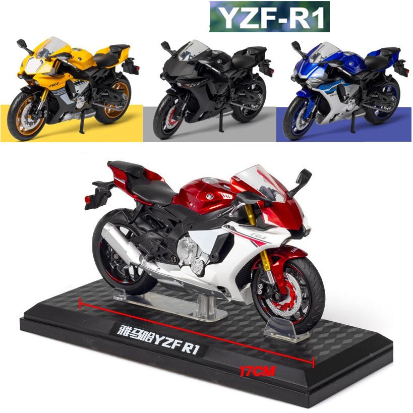 1:12 YAMAHA YZF-R1 Motorcycle Alloy Model Diecast Vehicles Motorcycle Model  Collection Motorcycle Toys