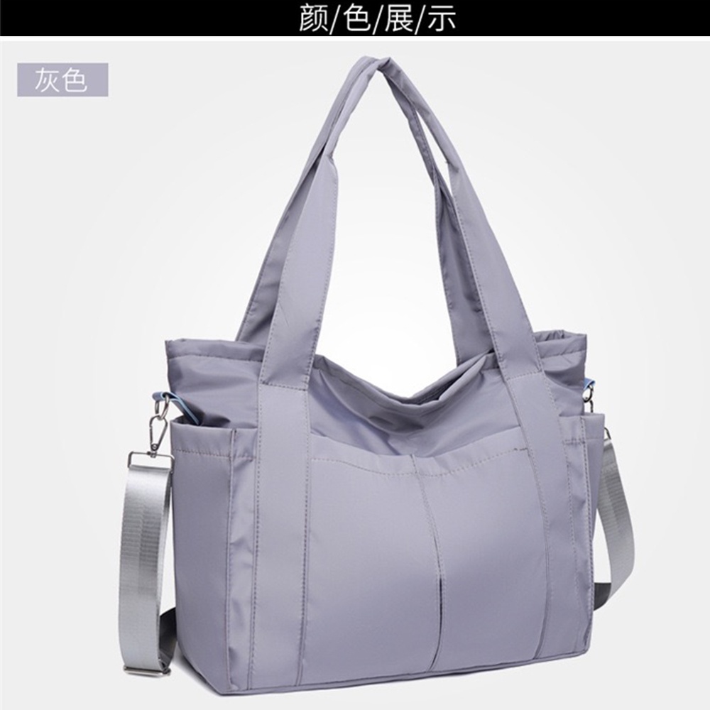 HIGH CAPACITY TOTE BAG PLAIN BIG NYLON HAND CARRY BAG HANDLE BAG ...