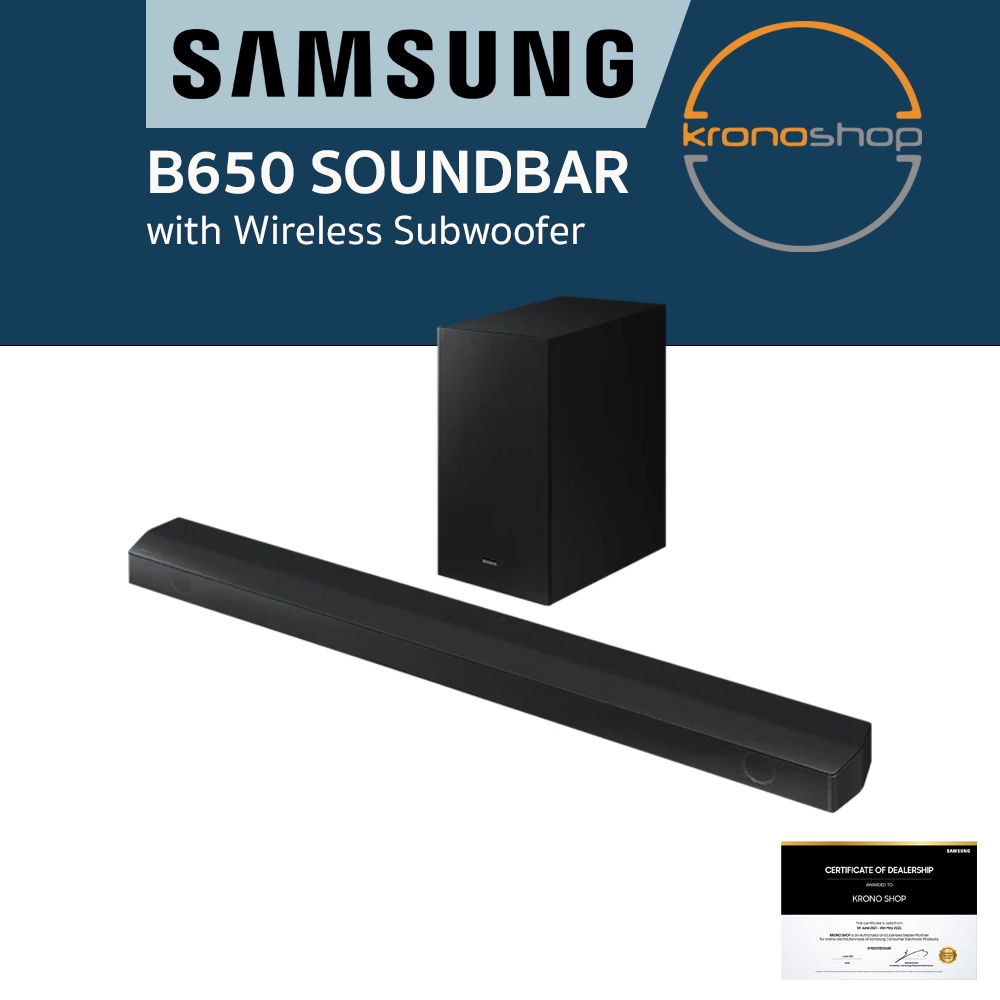 Soundbar best sale samsung 650