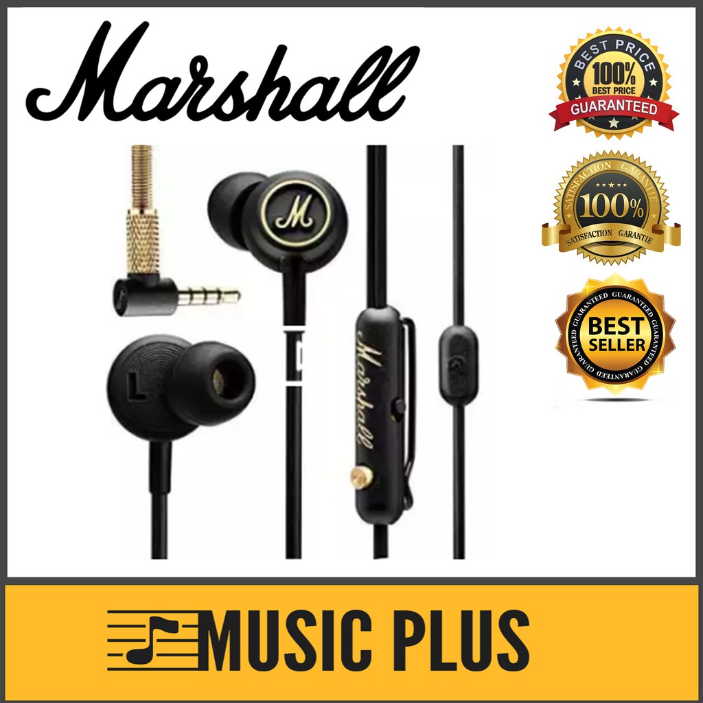 Marshall mode best sale eq black gold