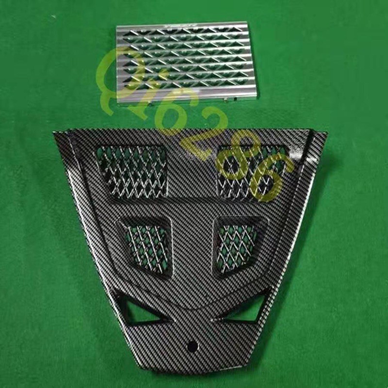 🛵YAMAHA 🔥 Y15 V1/V2 Set Package 2 in 1 Engine Cover Black & Coolant ...