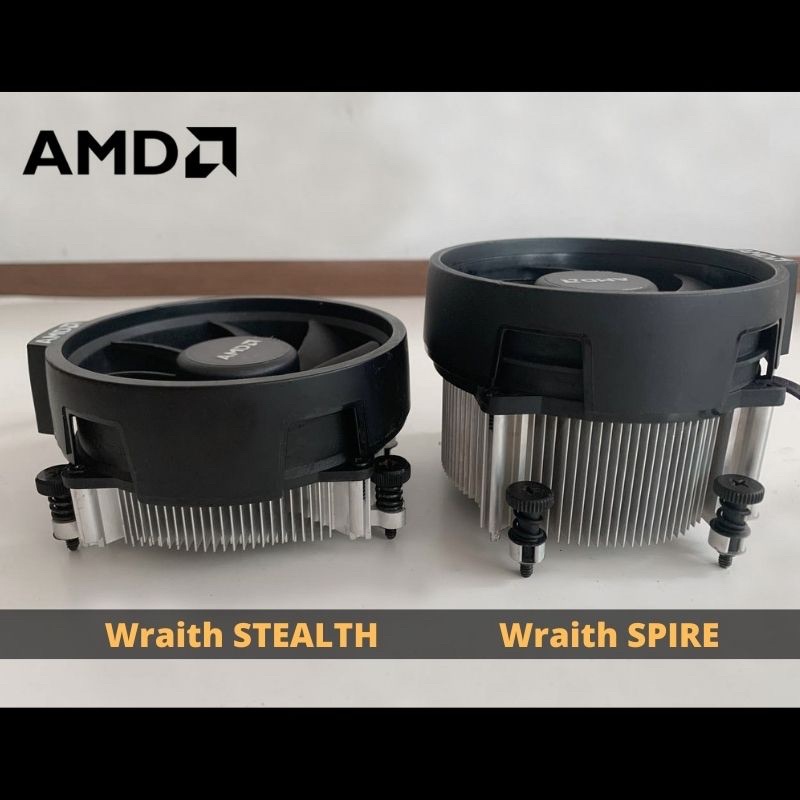 Used AMD Wraith Stealth/Spire AM4 Processor CPU Cooler | Shopee Malaysia