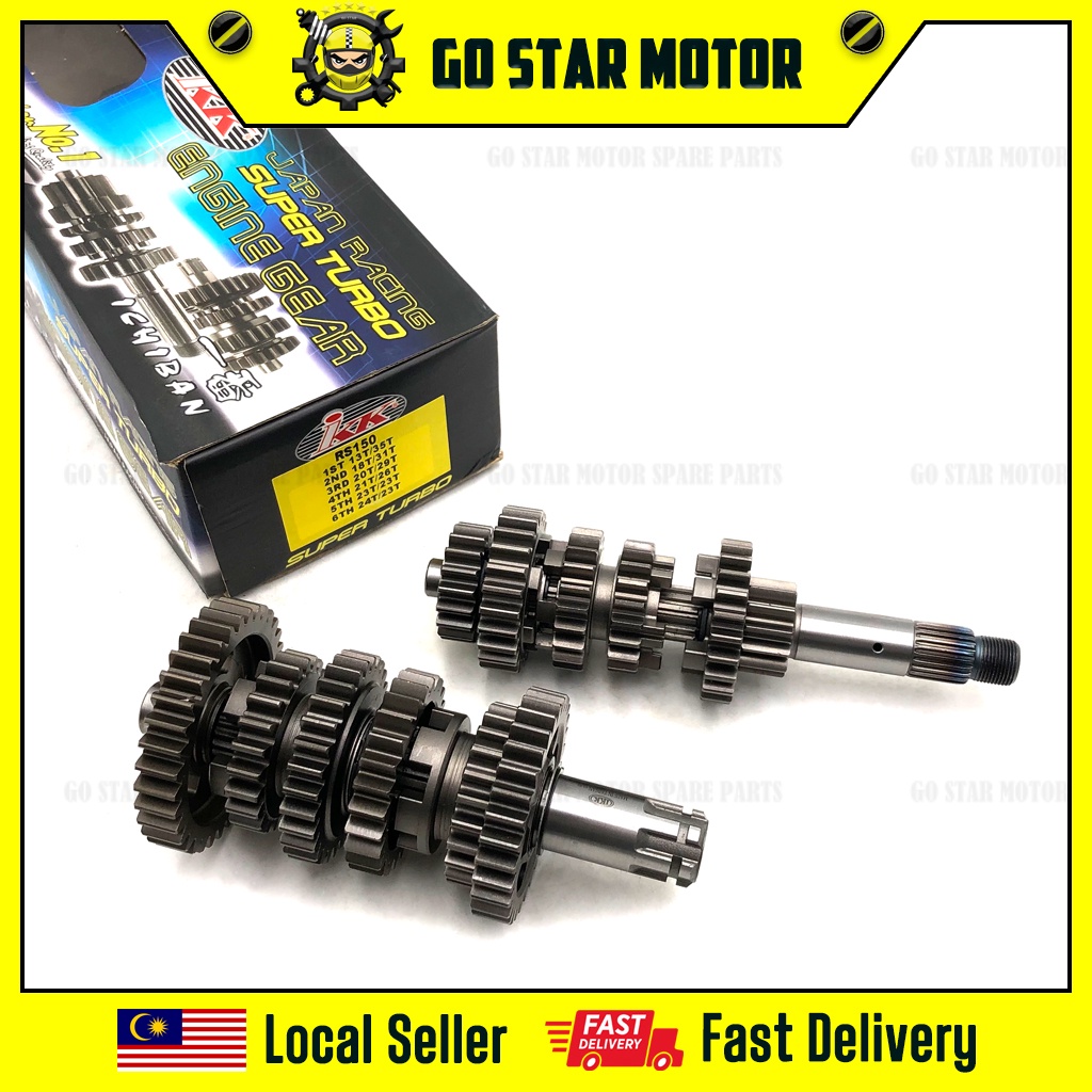 RS150 RS 150 RS150R RACING GEAR BOX SET IKK SUPER TURBO RACING GEARBOX ...