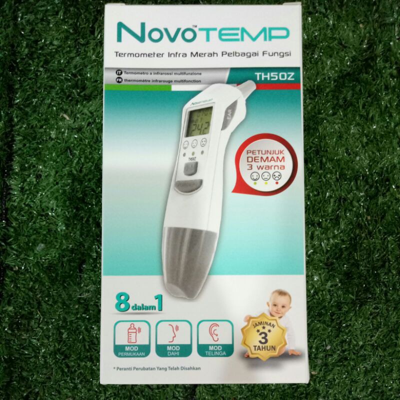 NovoTemp Infrared Thermometer ( ear & forehea & surface) Shopee Malaysia
