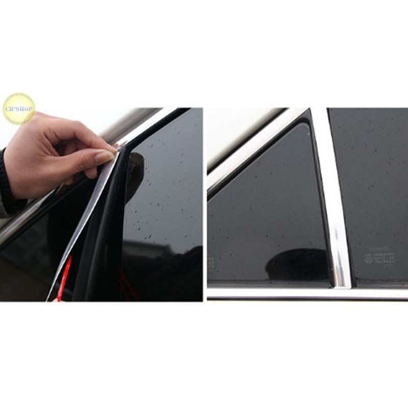 Roll of chrome-plated car exterior decoration splint (25mm, 15m long ...