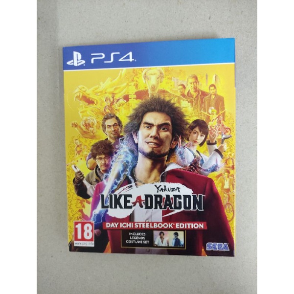 PS4 Yakuza 7 Like a Drongon ENG/CHI USED Shopee Malaysia