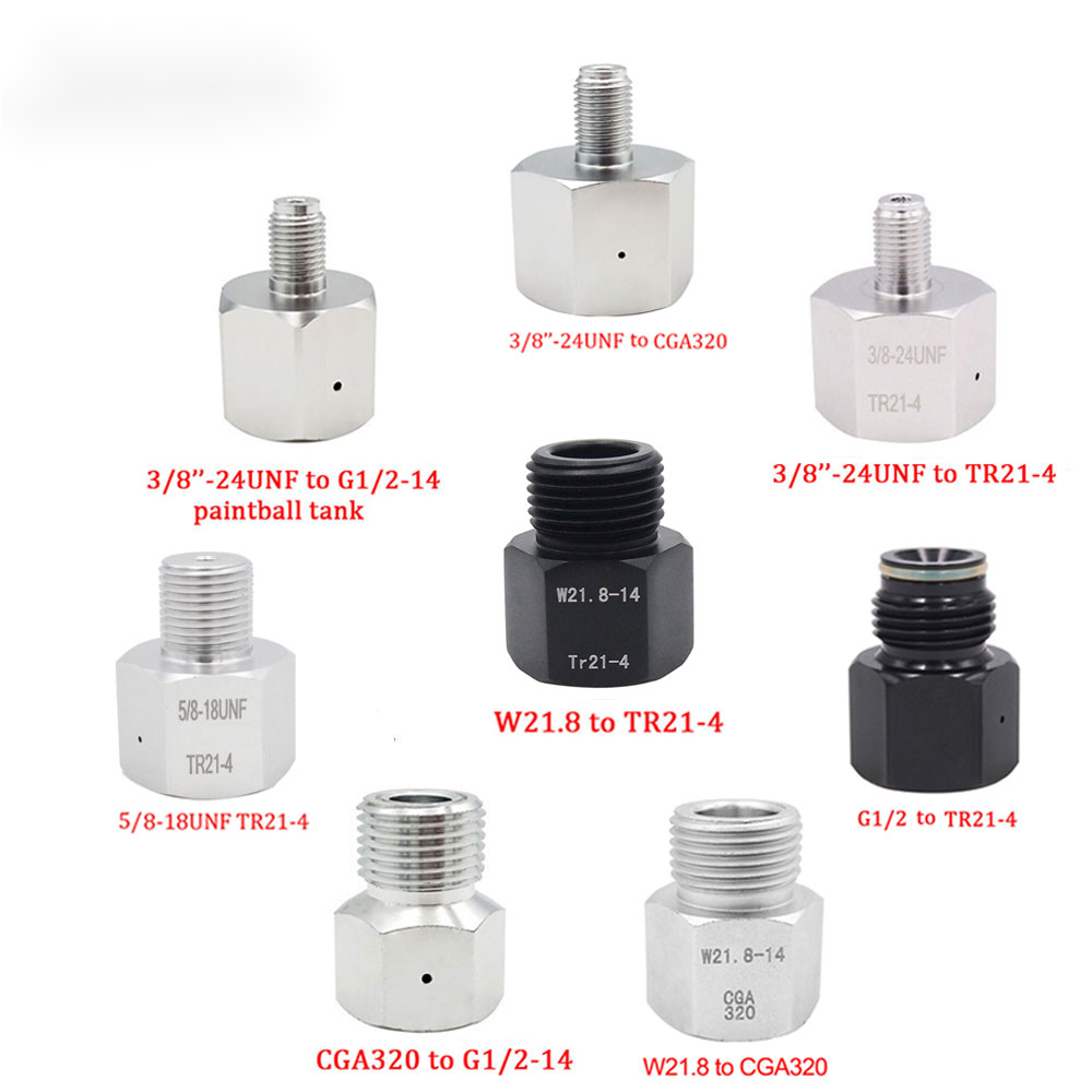 Co2 Tank Canister Regulator Adapter Adaptor Convert Sodastream