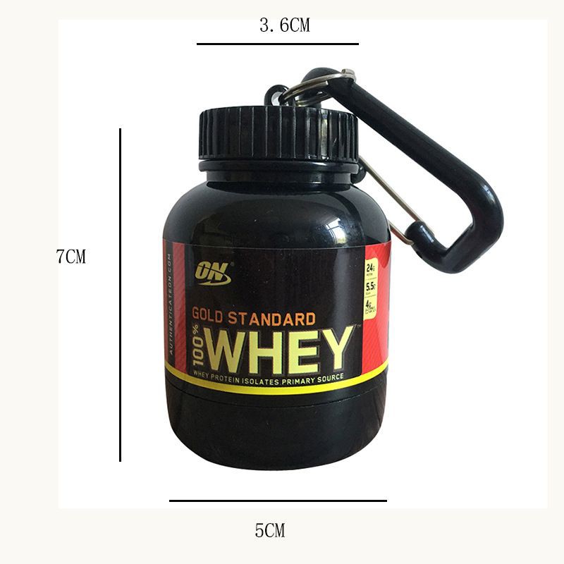 100ml And 200ml The Portable Protein Powder Container With Funnel