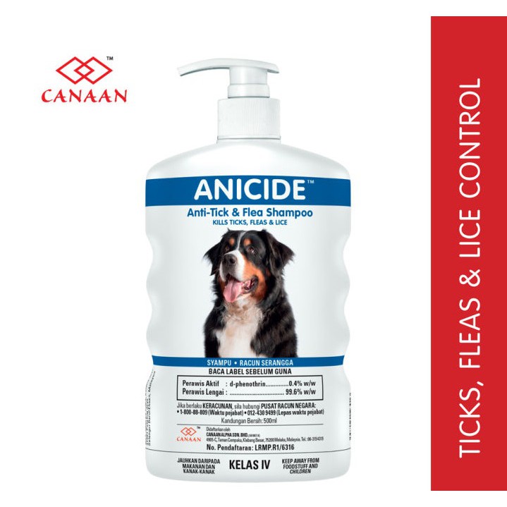 Anti tick on sale and flea shampoo