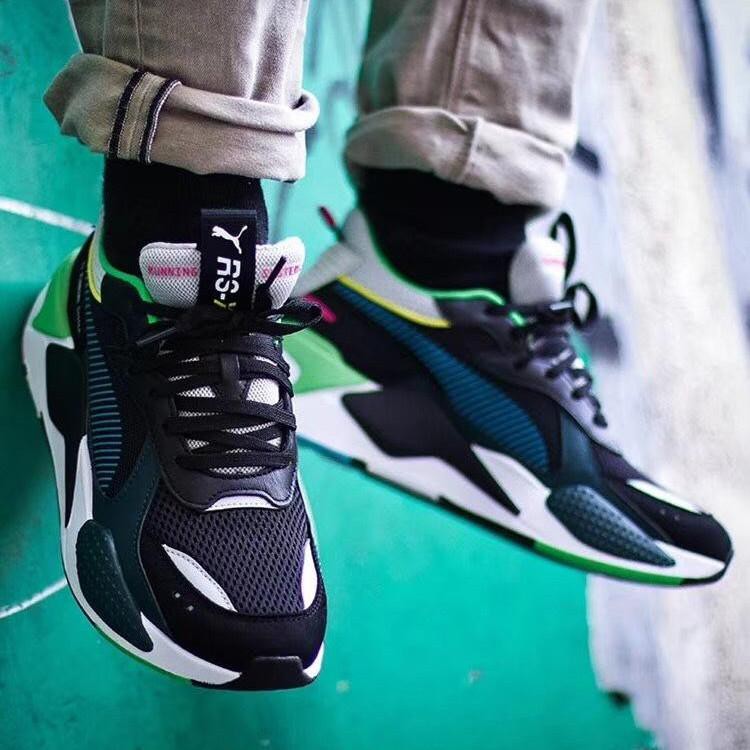 Puma rs x black best sale blue atoll