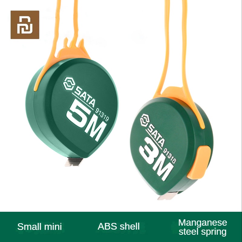 For Xiaomi Sata Tape Measure 5m High Precision Steel Tape Ruler 3m Cute ...