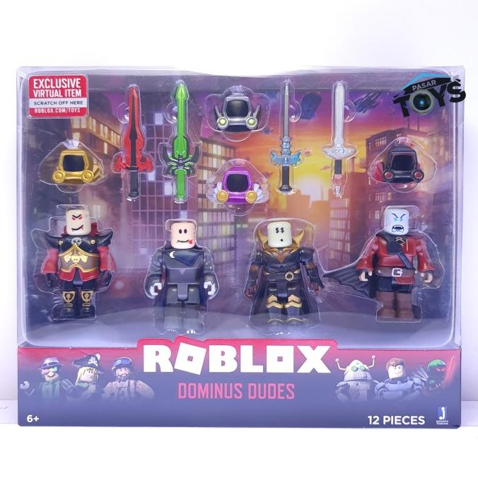 Roblox Action Collection Dominus Dudes 4 Core Figure Pack | Shopee Malaysia