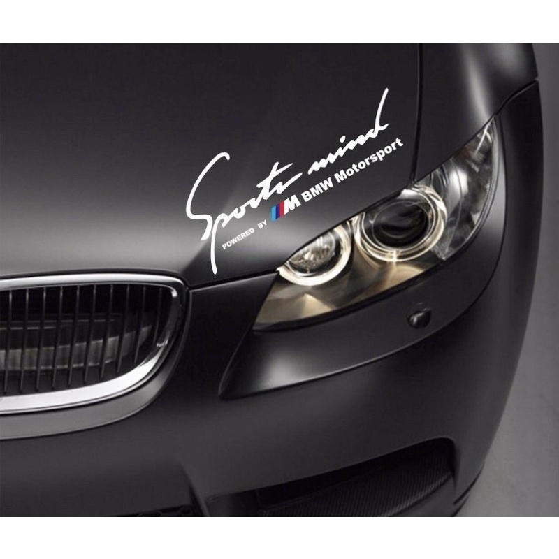 (Ready stock) S864# Sports Mind BMW M Performance Car Sticker | Shopee ...