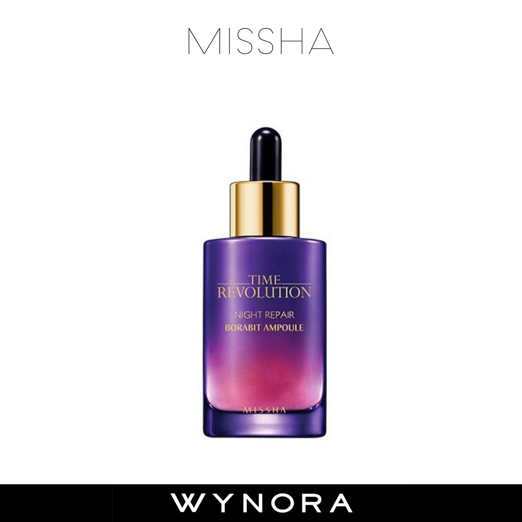 MISSHA Time Revolution Night Repair New Science Activator Borabit Ampoule 50ml Shopee Malaysia