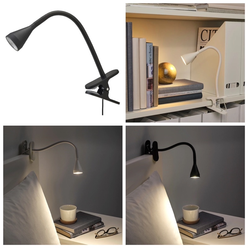 NAVLINGE LED Clamp Spotlight Lampu Meja Lampu Tidur | Shopee Malaysia