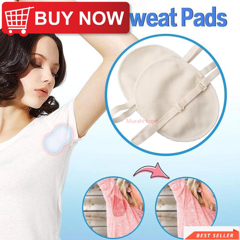 Washable T-shirt Sweat Pad Reusable Underarm Armpit Sweat Pads